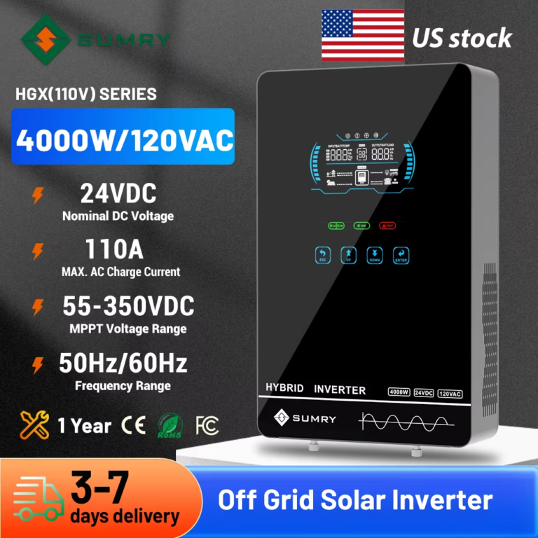 Sumry HGX 4000W 24V 120V inverter — seller product image