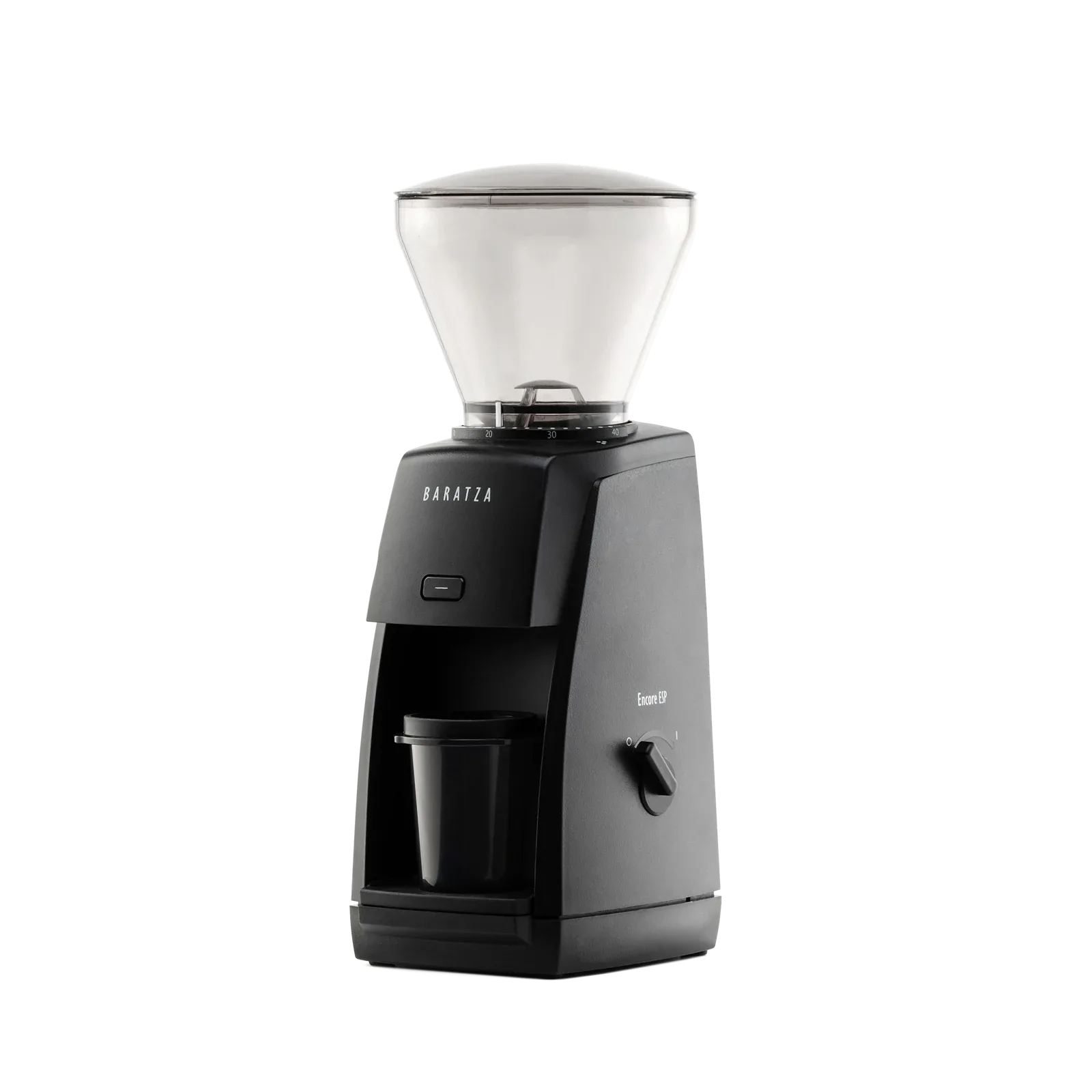 Baratza Encore ESP black coffee grinder; manufacturer image