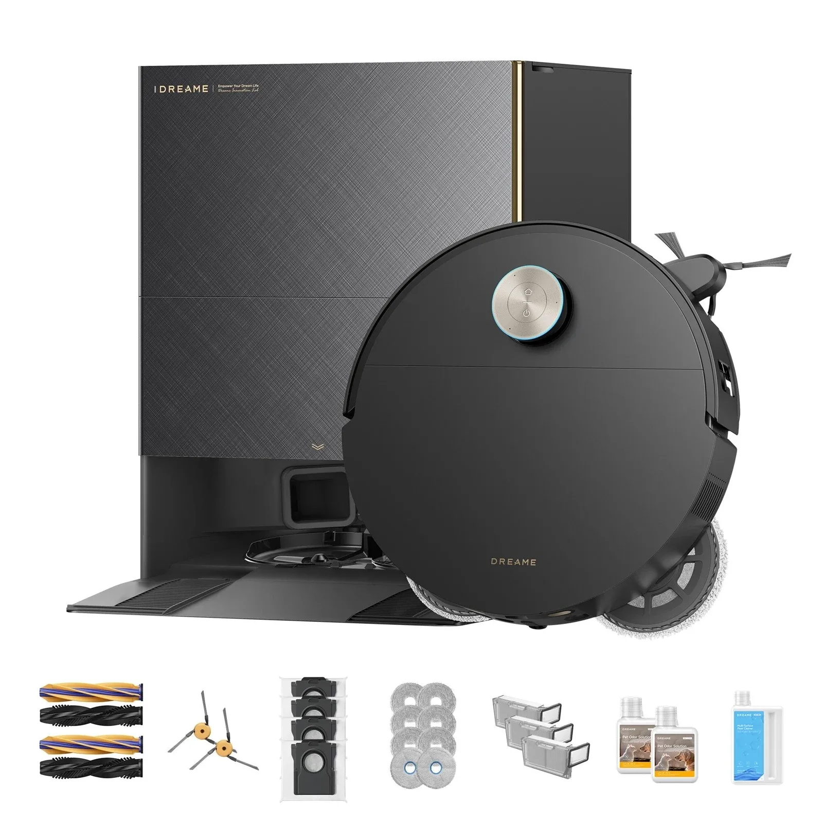 Dreame X60 Max Ultra Complete Robot Vacuum; official manufacturer image