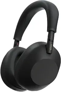 Black Sony WH-1000XM6 over-ear headphones.