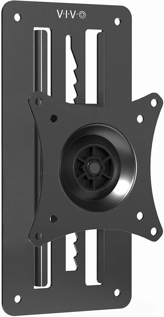 VIVO MOUNT-VW01A compact height-adjustable monitor wall bracket