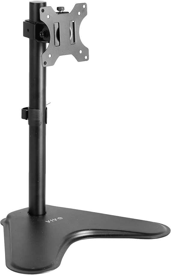 VIVO STAND-V001H freestanding VESA monitor stand with wide base